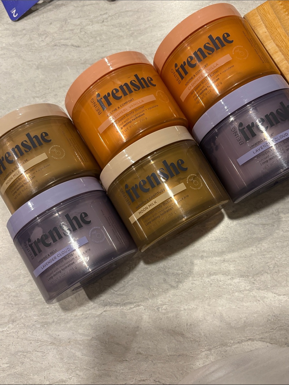 Frenshe Whipped Body Butter - Lavender & Vanilla Scents